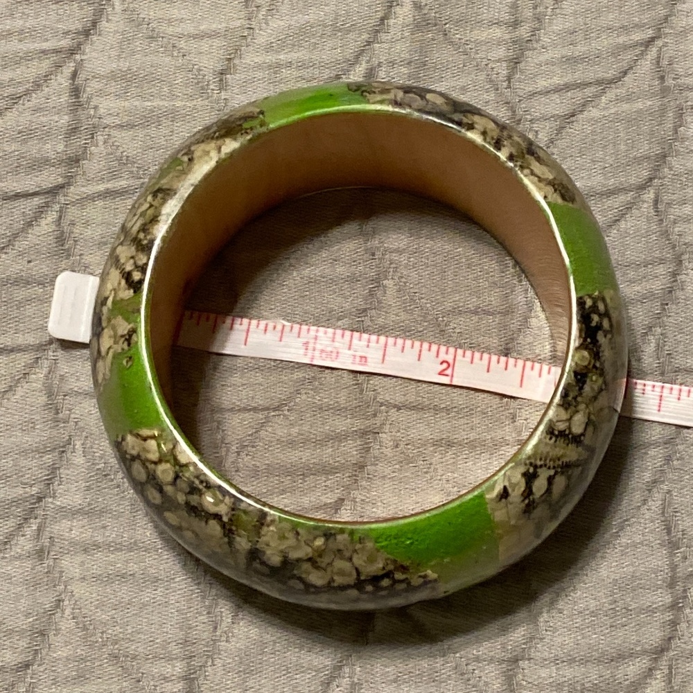 Vintage Statement Bangle Bracelet - image 2